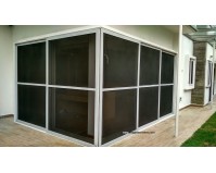 L Shape Sliding Security Screen